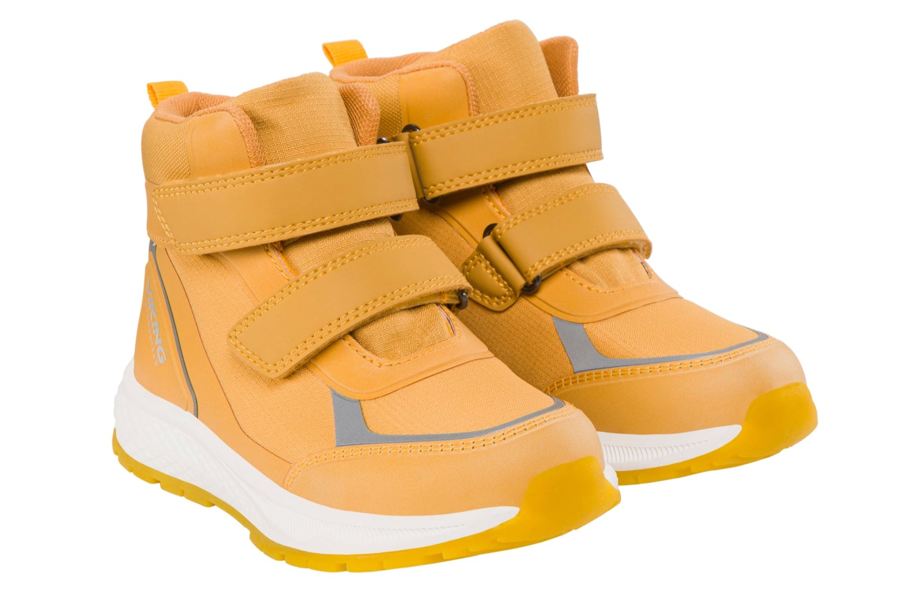 VIKING TEX Knöchelschuh EQUIP GLOW WP 2V, perfekt für Outdoor-Aktivitäten bei schlechtem Wetter, in leuchtendem Curry-Gelb