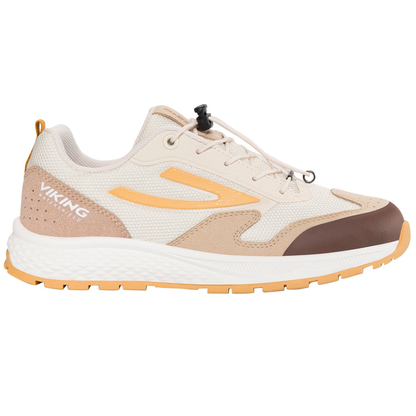 VIKING TEX Halbschuh CENTURY WP SL - créme / beige / braun / curry - wasserdichter, halbhoher Schuh in den Farben Creme, Beige, Braun und Curry