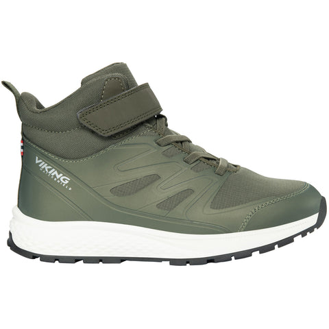 VIKING TEX Knöchelschuh EQUIP MID WP 1V - oliv hiking boots in olive green with waterproof technology and ankle support