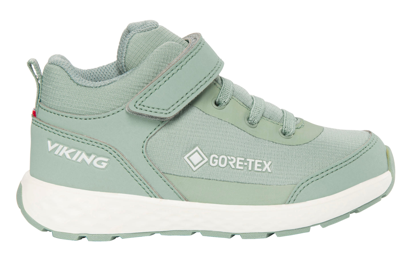 VIKING GORE TEX Halbschuh FUN MID GTX 1V in Minzgrün mit wasserdichter GORE TEX Membran
