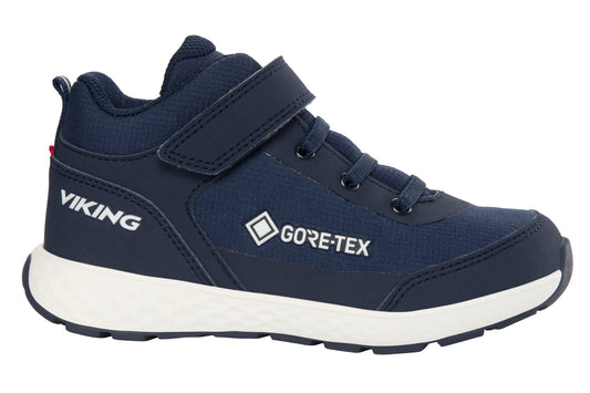 VIKING GORE-TEX Halbschuh FUN MID GTX 1V in Navy mit wasserdichter Membran