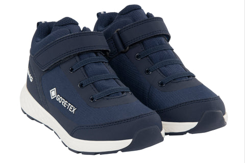 VIKING GORE-TEX Halbschuh FUN MID GTX 1V aus robustem Material in Navy für bequemes Tragegefühl