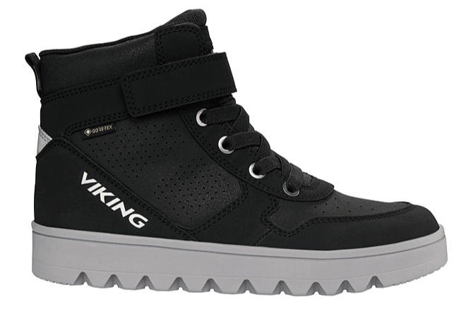 VIKING GORE-TEX Knöchelschuh FLEEK WARM GTX in schwarzer Farbe für beständigen Schutz