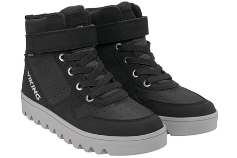 Schwarzer VIKING Knöchelschuh FLEEK WARM GTX mit GORE-TEX-Membran für Wasserdichtigkeit