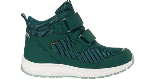 Robuster VIKING TEX BOUNCY MID GTX 2V Knöchelschuh mit bequemer Passform in moosgrün