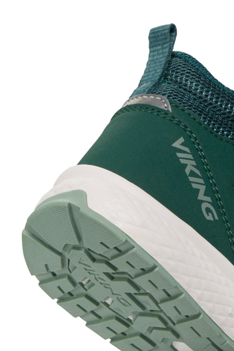 VIKING TEX BOUNCY MID GTX 2V mit atmungsaktivem Material und grünem Design für Outdoor-Aktivitäten