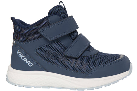 VIKING TEX Knöchelschuh BOUNCY MID GTX 2V in dunkelblau mit wasserdichter Gore-Tex-Membran