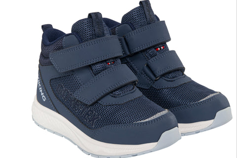 Dunkelblaue VIKING TEX Knöchelschuhe mit atmungsaktivem Gore-Tex-Material für optimalen Schutz