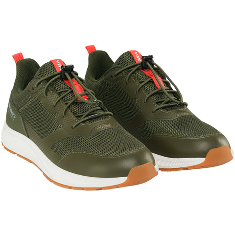 VIKING TEX Halbschuh IMPACT WP SL - oliv / neonrot