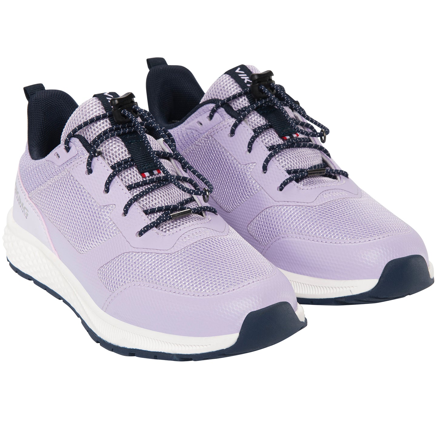 Stylishe VIKING TEX Halbschuhe in fliederfarbenem Design