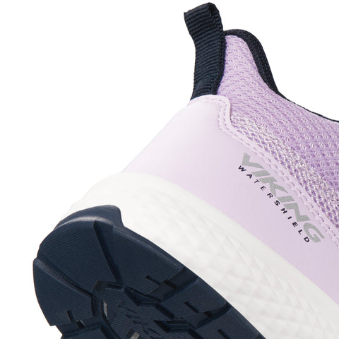 Viking Tex Knöchelschuh Impact WP SL - Flieder: Waterproof, durable, and stylish ankle shoe for outdoor activities