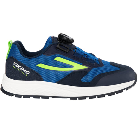 Halbschuh VIKING TEX CENTURY WP BOA in Navy, Blau und Neongrün - wasserdichter und bequemer Schuh