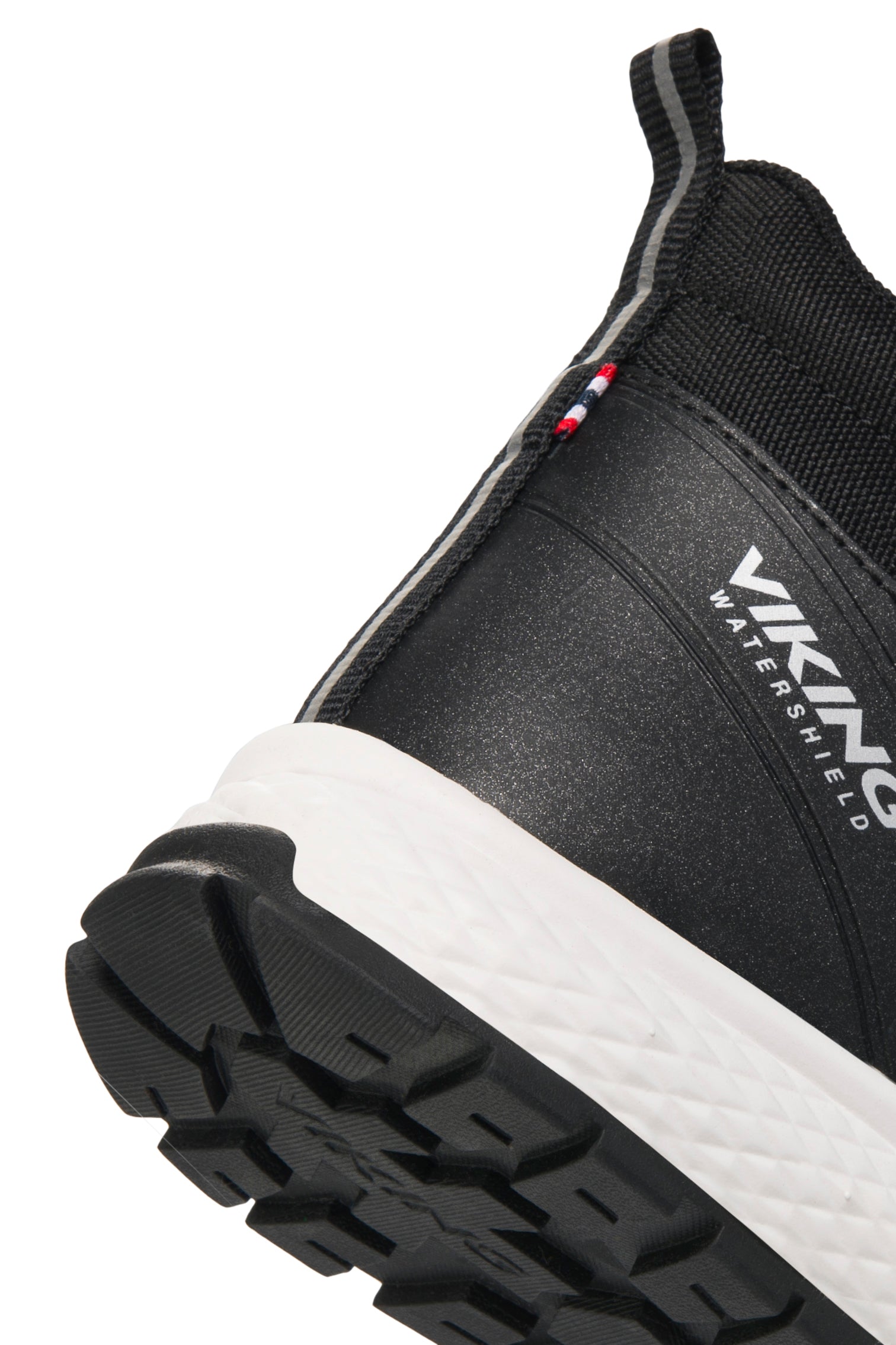 Schwarzer Knöchelschuh von VIKING TEX mit flexibler Passform dank BOA-Verschluss