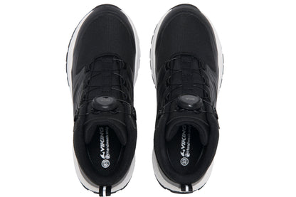 Schwarzer VIKING TEX Knöchelschuh mit stabilem Sohlenprofil und waterproof Technologie