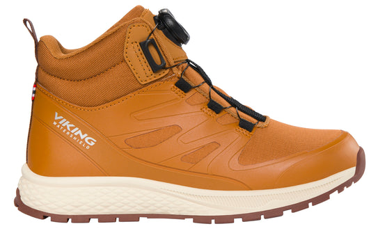 VIKING TEX Knöchelschuh EQUIP WP BOA in Curry mit wasserdichter Membran und robustem Design