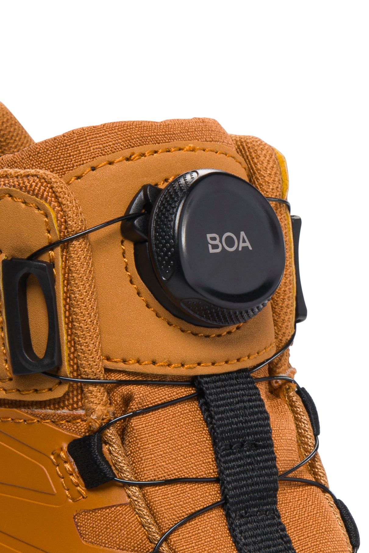 VIKING TEX Knöchelschuh EQUIP WP BOA in Curry mit schnellem Boa-Verschlusssystem für einfache Anpassung