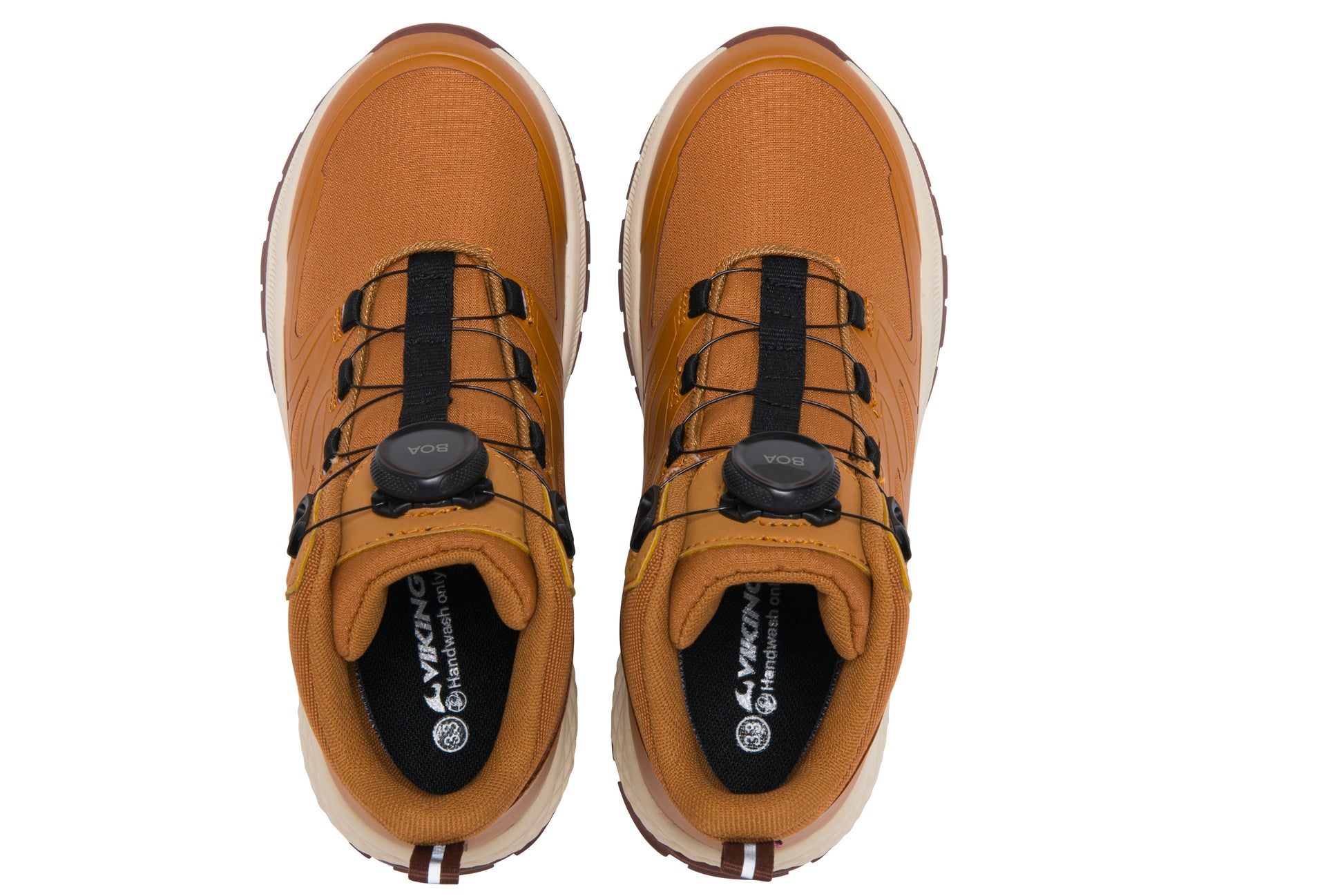 VIKING TEX Knöchelschuh EQUIP WP BOA in Curry, langlebig und vielseitig einsetzbar für Outdoor- und Berufsalltag