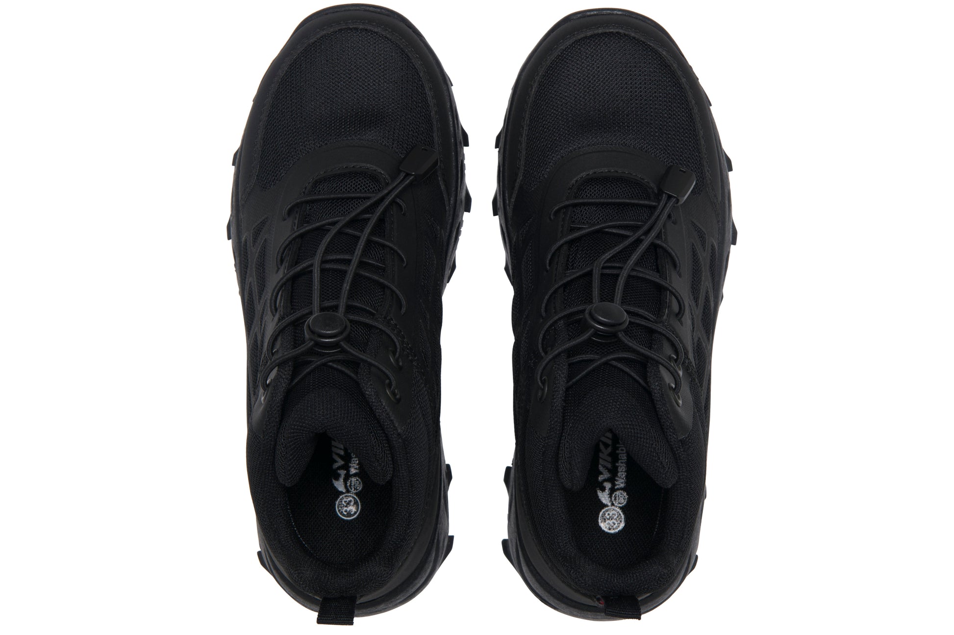 Komfortabler schwarzer VIKING TEX Knöchelschuh TACK MID WP SL mit verstärktem Zehenbereich