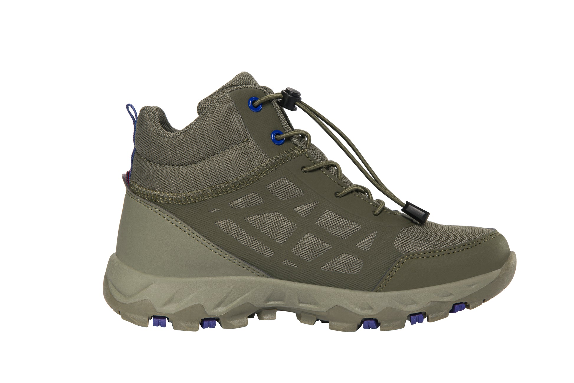 VIKING TEX Knöchelschuh TRACK MID SL in Oliv mit atmungsaktivem Innenfutter