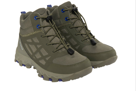 VIKING TEX Knöchelschuh TRACK MID SL in Oliv mit verstärktem Zehenbereich