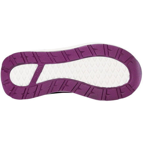 Unteransicht des VIKING FUN MID GTX 1V Halbschuh mit violetter Sohle.