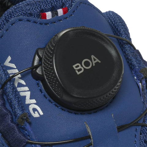 VIKING TEX Halbschuh FLOW WP BOA - royalblau / neonrot by VIKING