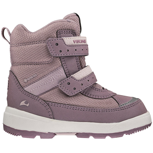 Viking Gore-Tex Stiefel Play II Reflective GTX in flieder, a durable and waterproof boot perfect for outdoor activities