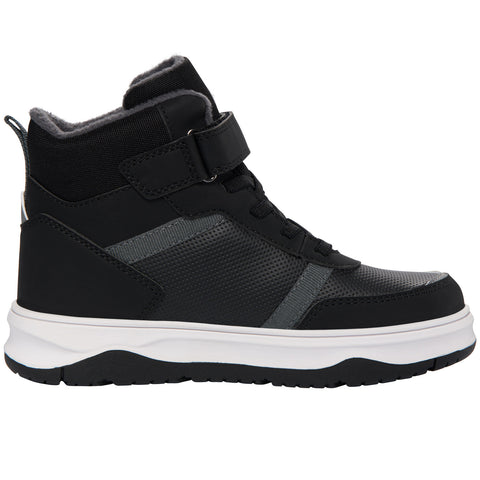  Black waterproof ankle shoes for outdoor activities 
