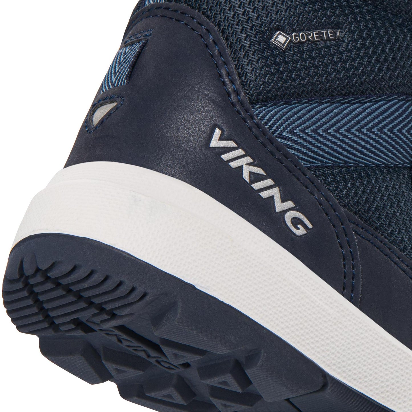 VIKING GORE-TEX Stiefel PLAY II REFLECTIVE GTX - navy, waterproof and reflective boots for outdoor activities in navy color