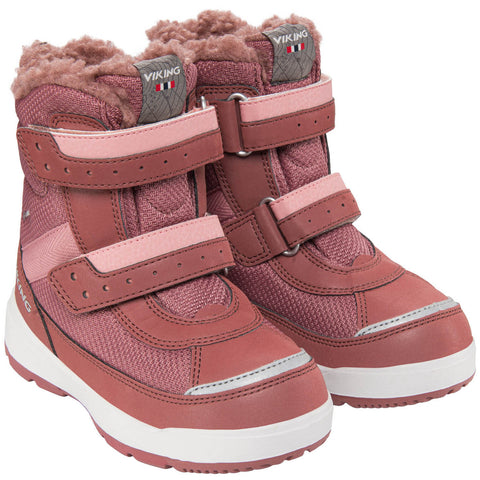 Waterproof and durable VIKING GORE-TEX Stiefel PLAY II REFLECTIVE GTX in pink
