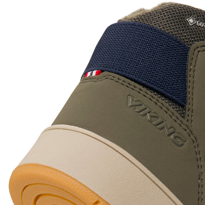 Komfortabler Knöchelschuh VIKING GORE-TEX JACK MID WARM GTX mit isolierender Ausstattung, ideal für Outdoor-Aktivitäten bei kaltem Wetter