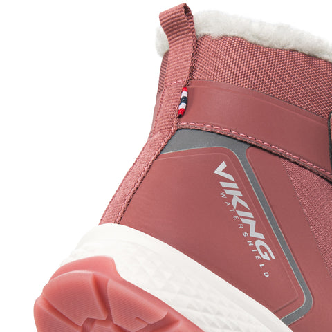 Durable and comfortable pink VIKING TEX Knöchelschuh Equip Glow