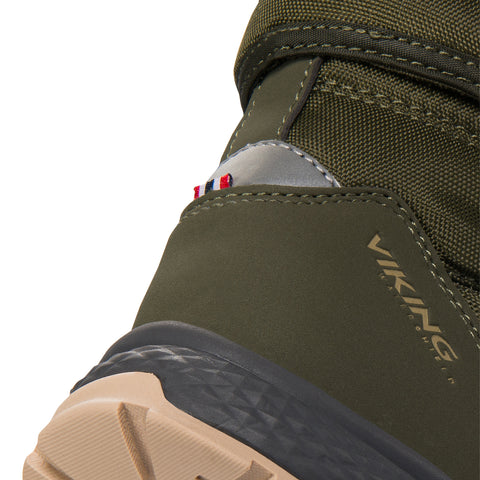 High-quality olive-colored VIKING TEX Stiefel EQUIP PULL-ON WARM 1V with superior insulation