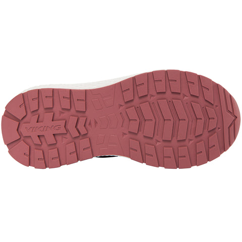 VIKING TEX Stiefel EQUIP PULL-ON WARM 1V - ALTROSA / GLITZER: A stylish and warm pull-on boot with a glittery pink design