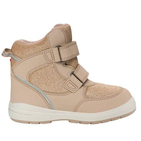 VIKING GORE-TEX Stiefel FUN GITTER 2V - beige / gold / Glitzer