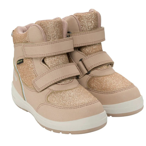 VIKING GORE-TEX Stiefel FUN GITTER 2V - beige / gold / Glitzer