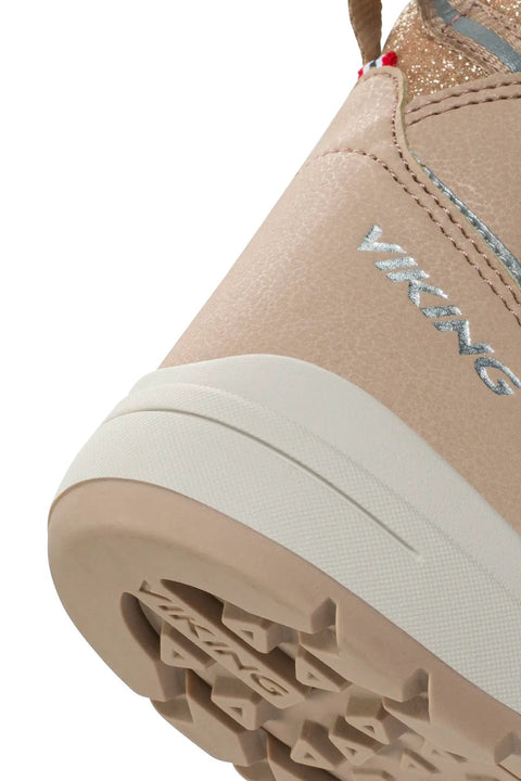 VIKING GORE-TEX Stiefel FUN GLITTER WARM 2V - beige / gold / Glitzer