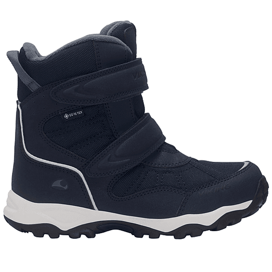 High-quality VIKING GORE-TEX Stiefel BEITO WARM in navy color, perfect for keeping your feet warm and dry in cold weather conditions