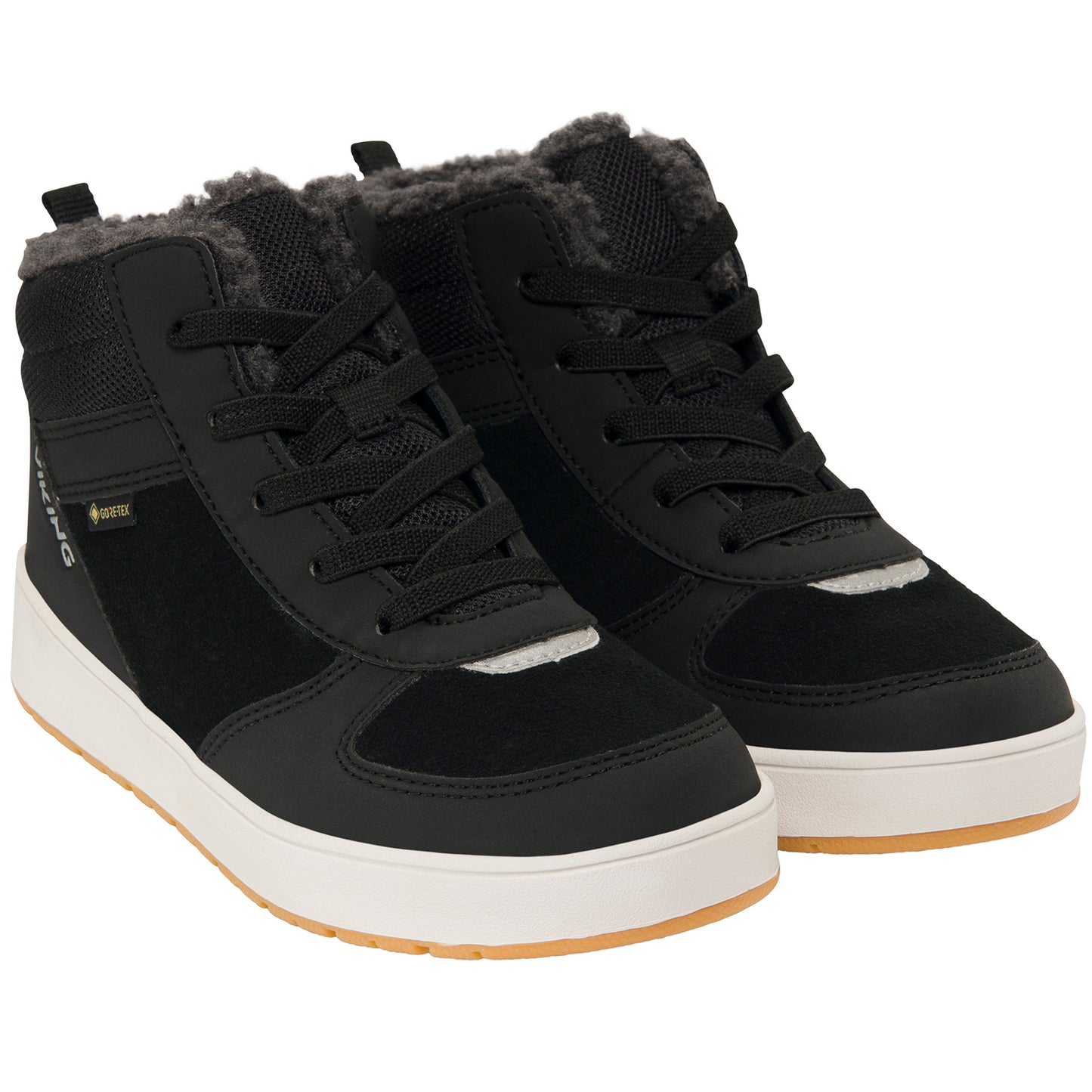 Bequemer VIKING GORE-TEX Knöchelschuh EPIC WARM GTX mit isolierender Funktion, schwarz