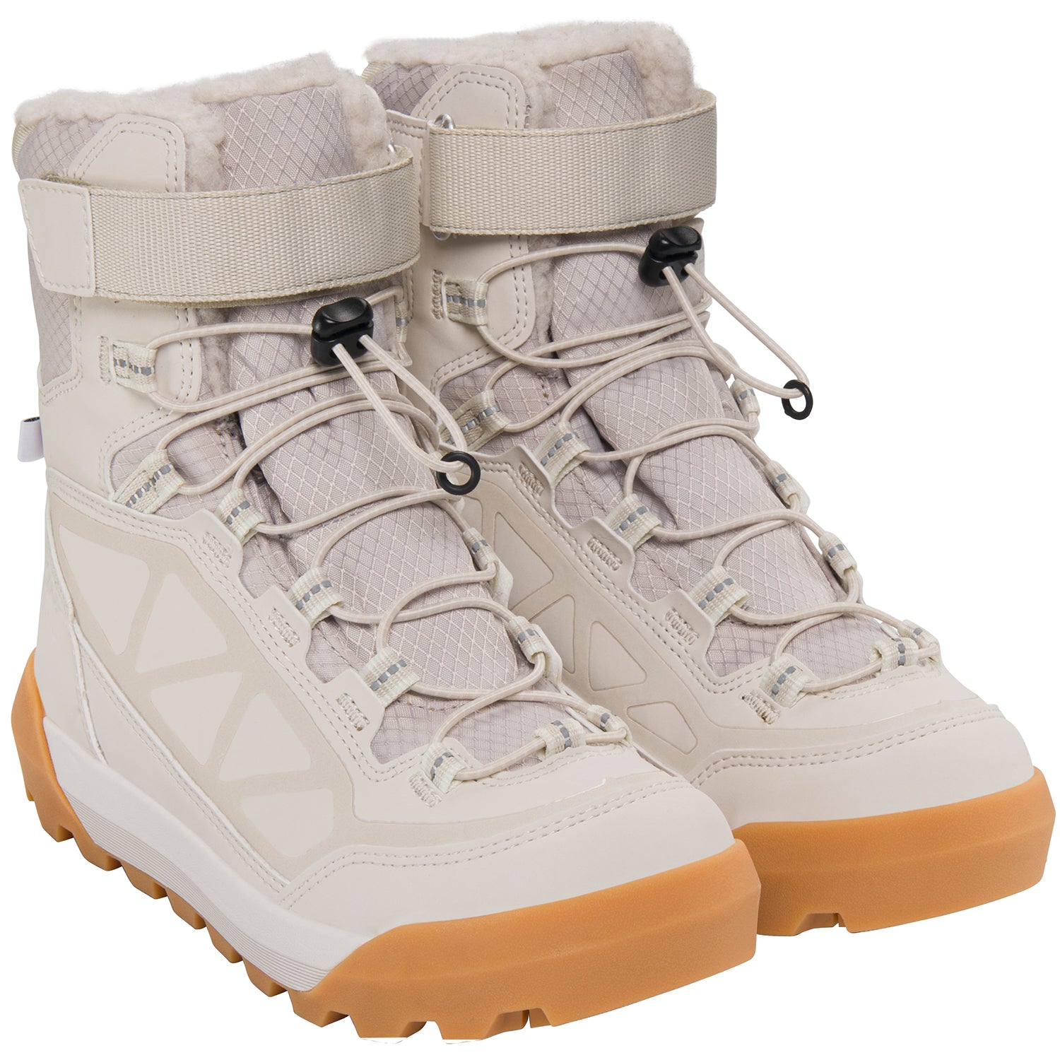 Robuste VIKING TEX Stiefel CONSTRICTOR WARM WP mit wasserdichter Technologie in Creme