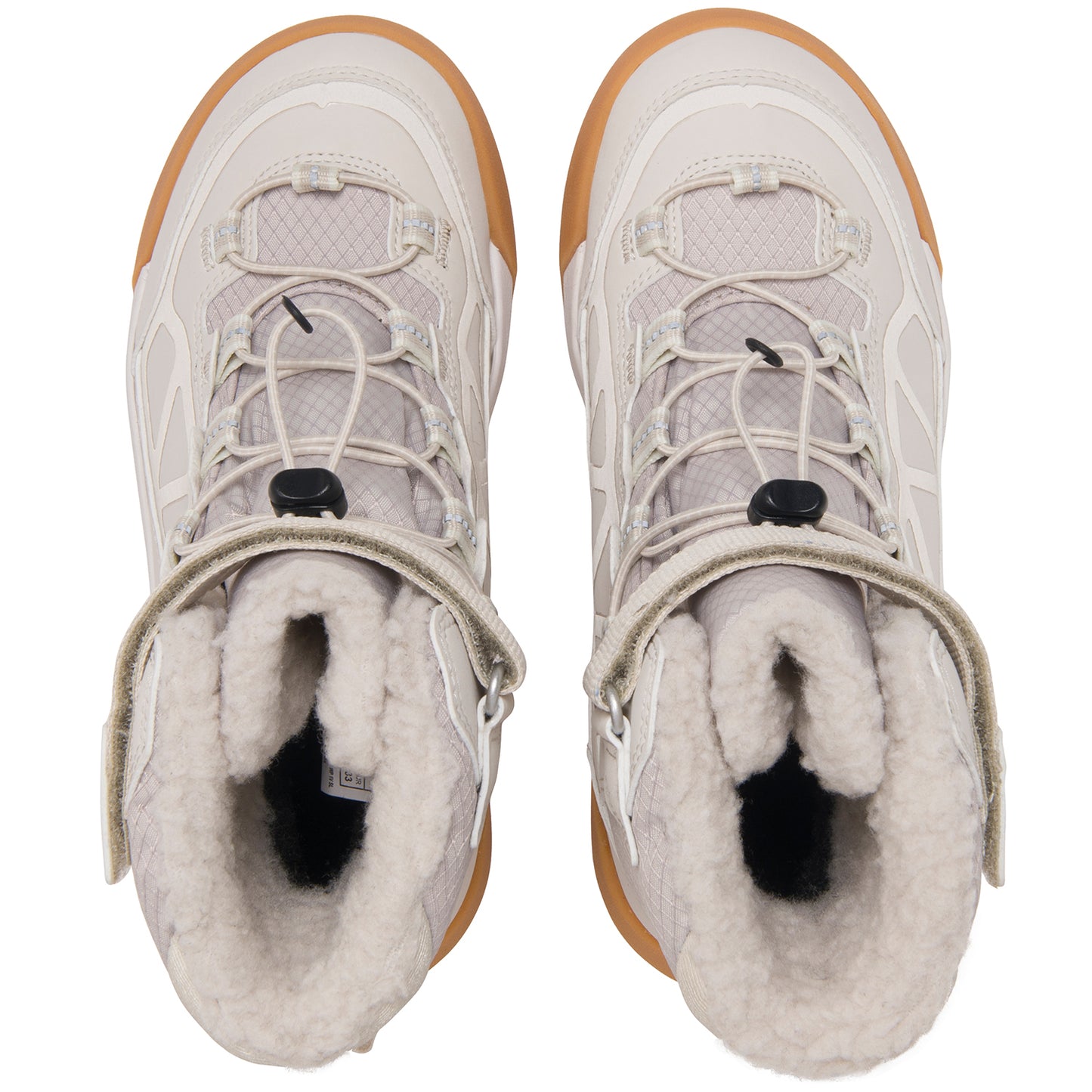 Warme und strapazierfähige VIKING TEX Stiefel CONSTRICTOR WARM WP in Creme für Outdoor-Aktivitäten