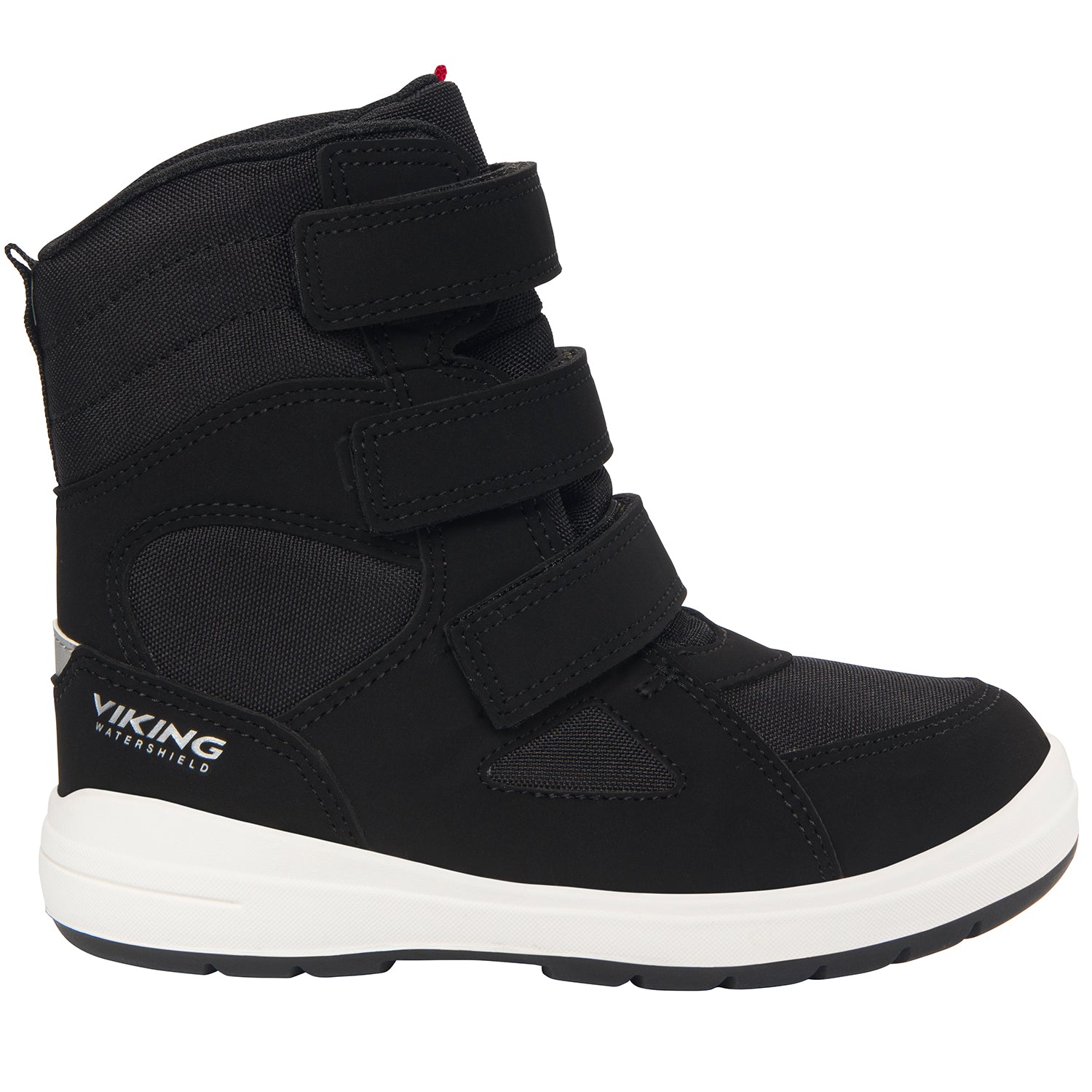 VIKING TEX Stiefel FUN WARM WP 3V in schwarzer Farbe mit wasserdichter Membrane