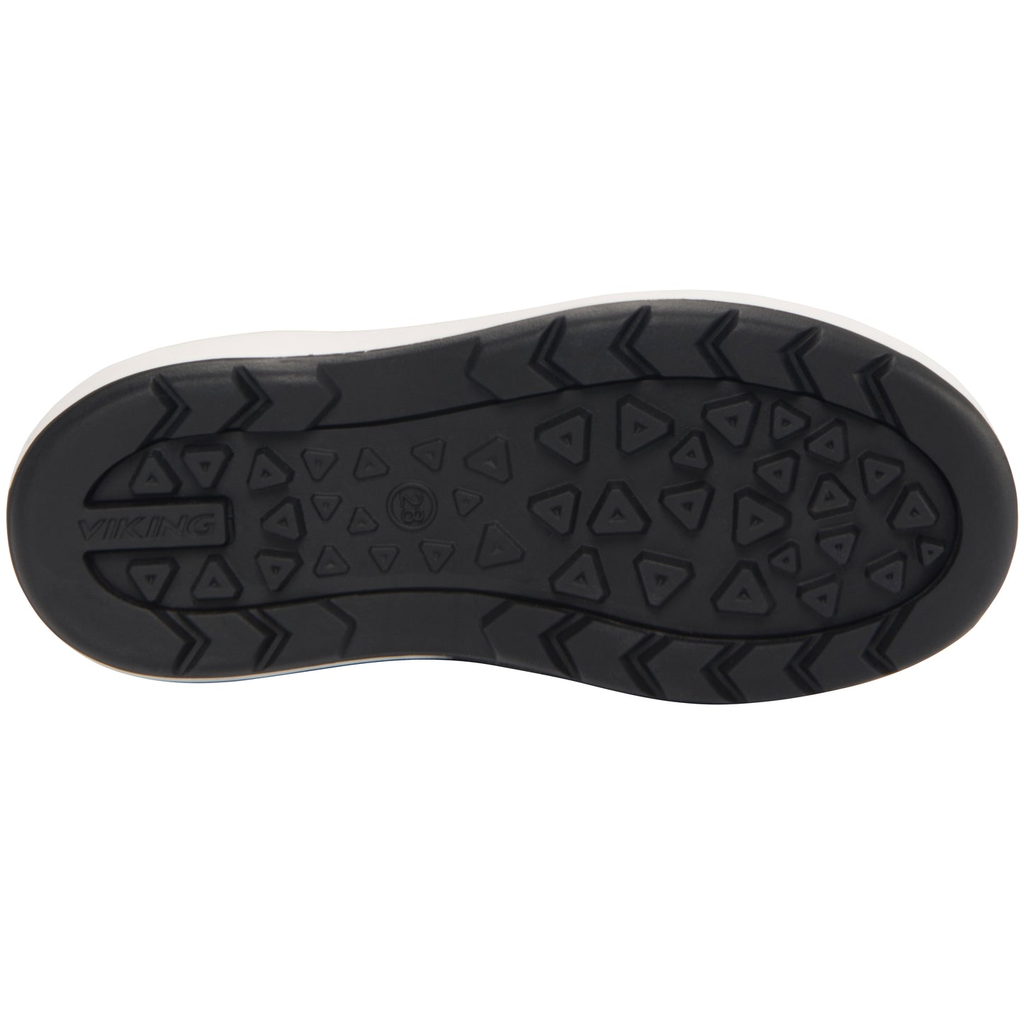 Ansicht der bequemen Passform und der flexiblen Verarbeitung des schwarzen VIKING TEX Stiefels