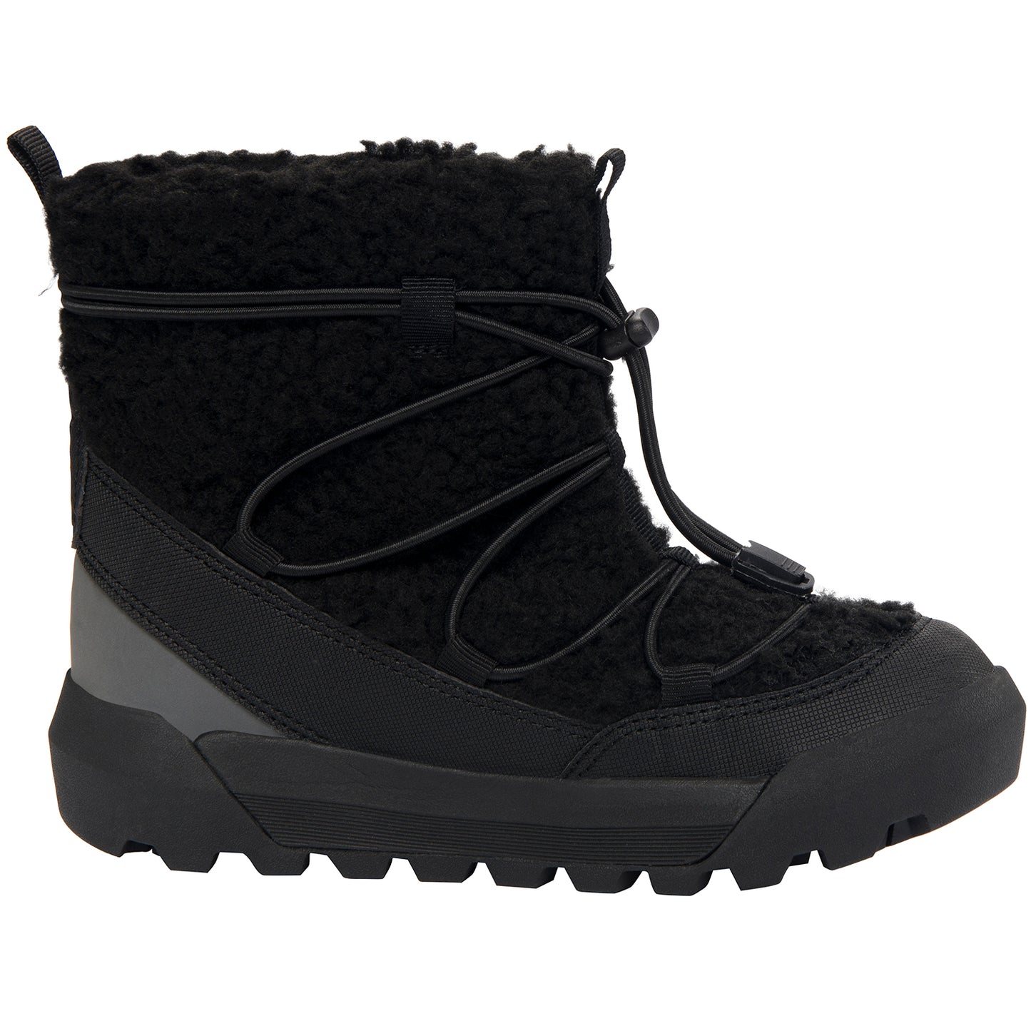 Schwarze VIKING TEX EXPOWER FLAKE WARM WP SL Stiefel mit warm gefüttertem Innenraum für kalte Tage