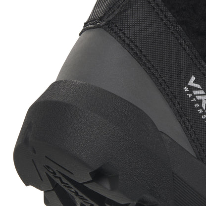 Bequeme schwarze VIKING TEX EXPOWER FLAKE WARM WP SL Stiefel mit isolierender Innenseite für winterliche Bedingungen