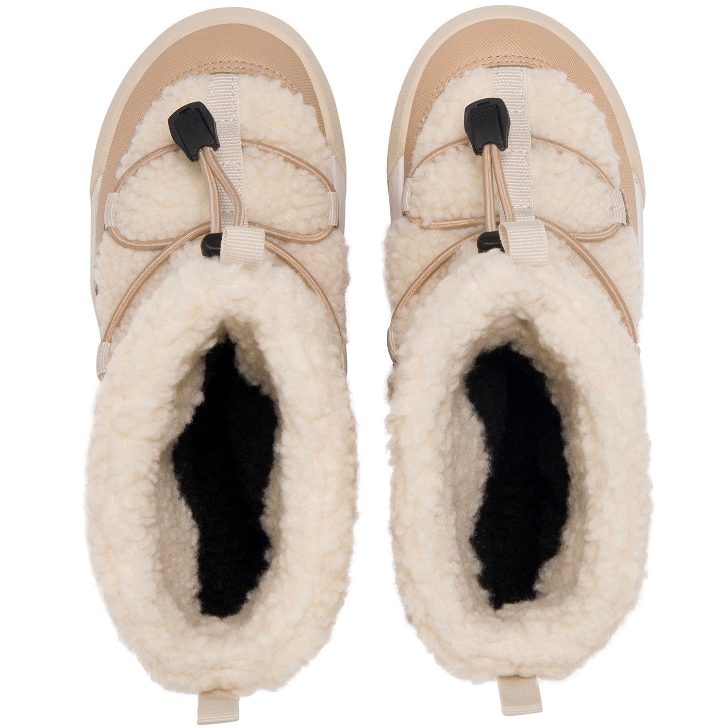 Robuste VIKING TEX Stiefel EXPOWER FLAKE WARM WP SL mit isolierender Innenfütterung in créme/beige