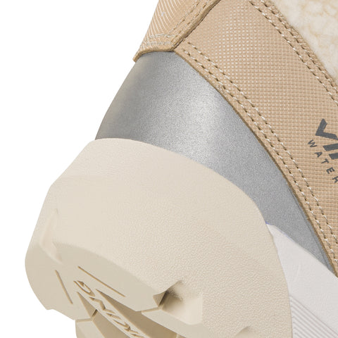 Elegante und funktionale VIKING TEX Stiefel EXPOWER FLAKE WARM WP SL in créme/beige für winterliche Outdoor-Aktivitäten