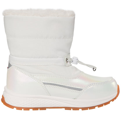 VIKING TEX Stiefel EQUIP SHINE WARM WP PULL-ON in Weiß mit warm gefüttertem Innenraum