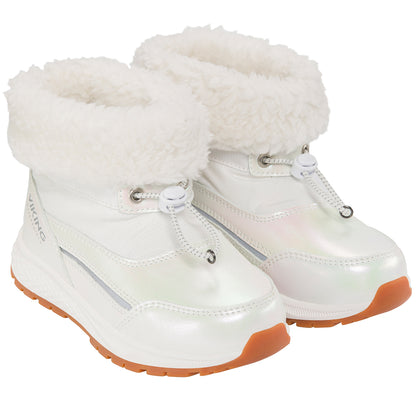 VIKING TEX Stiefel EQUIP SHINE WARM WP PULL-ON in Perlmuttschimmer, ideal für kalte Tage