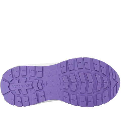 VIKING TEX Knöchelschuh EQUIP WARM WP 2V - flieder / Glitzer